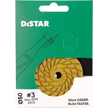 Brusný kotouč Lešticí kotouč na keramiku, gres 50 mm Distar CoolPAD #3