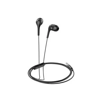 Sluchátka Drátová špuntová sluchátka 3,5mm jack Hoco M40, černá - Hoco + zdarma možnost vyzkoušet a vrátit zboží do 30 dní