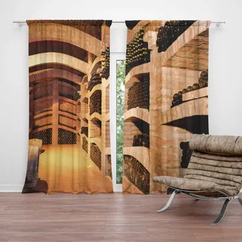 Závěs Sablio Závěs Vinný sklep: 2ks 140x250cm