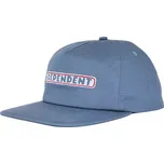 independent Pánská kšiltovka bar logo snapback unstructured hat slate blue
