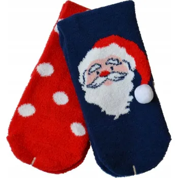 Dámské ponožky Ponožky buklé MILOUČKÉ 38-41 VÁNOČNÍ 2 PÁRY