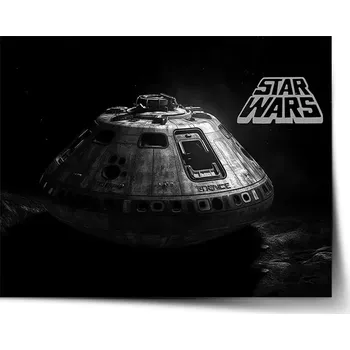 Plakát Sablio Plakát Star Wars Vesmírná loď - 60x40 cm