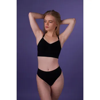 Podprsenka Sportovní podprsenka černá velikost 2XL/3XL