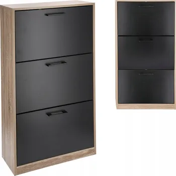 Botník Botník Jumi 60 x 113 x 24 cm černý