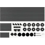 Šatní sestava DARIO III SINGLE Rusticline, montáž do stěny, 3300x2300 mm