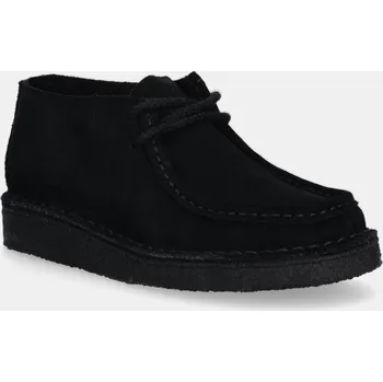 Dámské polobotky Semišové polobotky Clarks Originals Desert Nomad, 36, černá, 99X