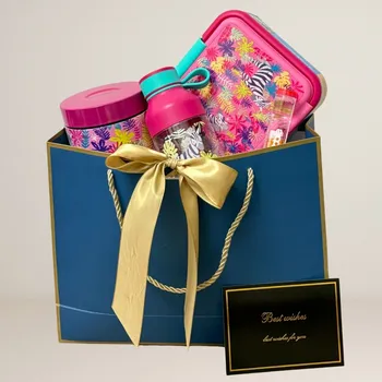 Dárková taška HALANTEX Dárková taška Quokka ZEBRAS – stylový praktický set pro dívky