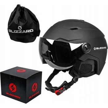 LYŽAŘSKÁ PŘILBA BLIZZARD S DVOJITÝM VIZOREM 60-63 L/XL