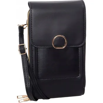 Kabelka Černá univerzální kapsa/pouzdro na telefon.