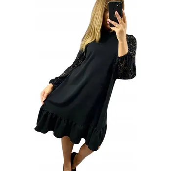 Dámské šaty Genesy šaty glamour midi velikost 48