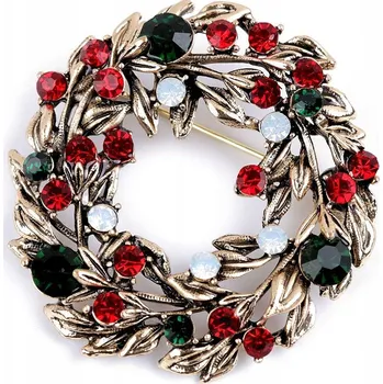 Brož Brož s kamínky Pasmanterie.eu