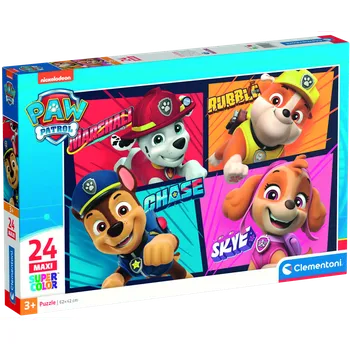 Puzzle Clementoni - Puzzle Maxi 24 Tlapková Patrola