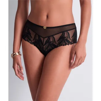 Souprava dámského spodního prádla Šortky AUBADE (6B70-02), Barva černá, Velikost S