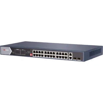 Switch SWITCH POE DS-3E0528HP-E 24PORTŮ SFP Hikvision
