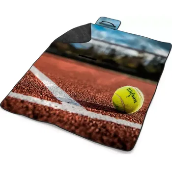 deka Sablio Plážová deka Tennis: 200x140 cm