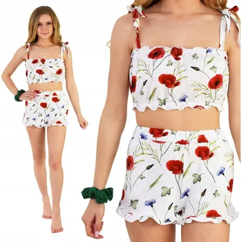 Dámské noční prádlo Born2rest dámské pyžamo bavlna vícebarevné, velikost XS