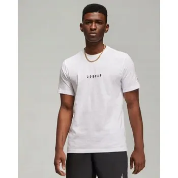 Pánské tričko Pánské Pánské Tričko JORDAN Kulatý Tričko , bílé, velikost M