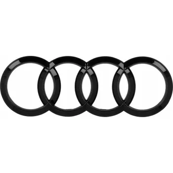 Samolepicí dekorace na vozidlo Emblém zadní černý Audi A6 AVANT A6 ALLROAD 216 mm