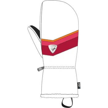 Rukavice Rossignol W NEW PISTE M-WHITE dámské lyžařské rukavice - 00L