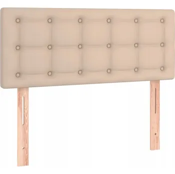 Klasické čelo postele s nastavitelnou výškou, tmavě hnědé, 100x5x78/88 cm