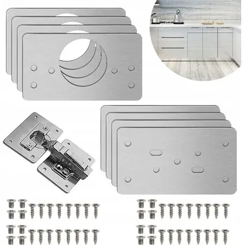 Vrták OPRAVNÁ DESKA PANTŮ, 8 KUSŮ, OPRAVNÉ DRŽÁKY PANTŮ SKŘÍNĚK