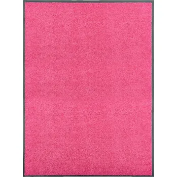 Rohožka Protiskluzová rohožka růžová 120 x 90 cm, polyamid, PVC