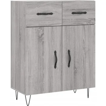 Knihovna Stojací vitrína G05V, odstíny šedé, 5 x 5 x 5 cm