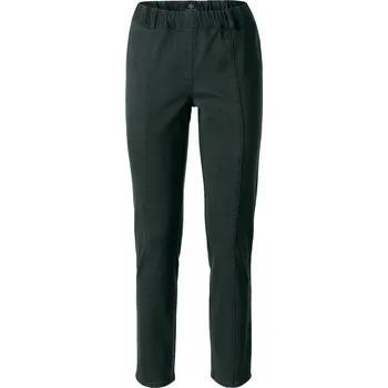 Dámské kalhoty 651051 - Tchibo - Keprové kalhoty s pohodlným pasem - pro ženy - vel. 52 - barva: zelená