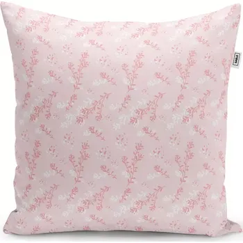 Polštář Sablio Polštář Růžové rostliny - 50x50 cm