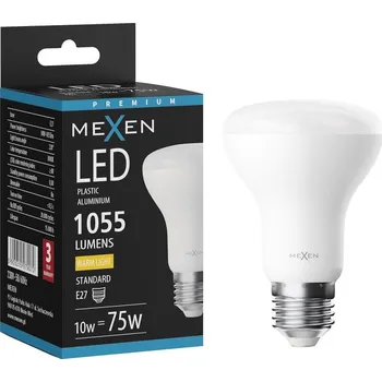 Žárovka Mexen Nova LED žárovka E27, R63, 12W, Teplá - 3000K, 1260 lm - L104-E27-1230-01 Żarówki LED