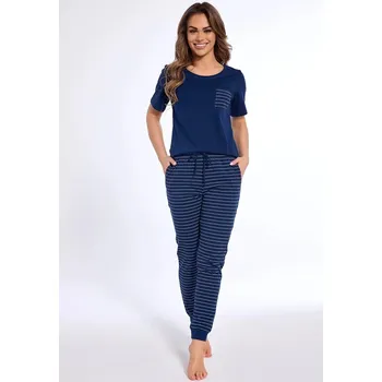 Dámské noční prádlo Dámské pyžamo Cornette Jenny - tmavě modré, tmavě modrá XXL i384_68053645
