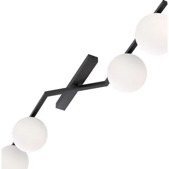 Emibig Naton stropní světlo 4x10 W černá 1508/4