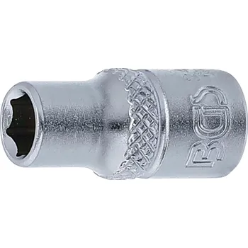 Gola hlavice Nástrčná hlavice šestihranná,1/4", 6 mm, BGS - B2478