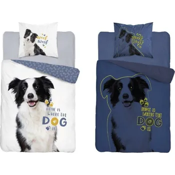 Povlečení Svítící povlečení bavlněné, FLUO Dog