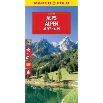 Alpy 1:650 000