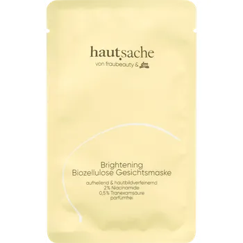 Pleťová maska hautsache pleťová maska Brightening Biozellulose