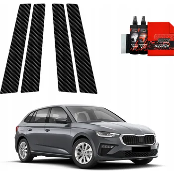 Polep vozidla 4v1 Fólie na sloupky pro Škoda Scala (2023-2025)