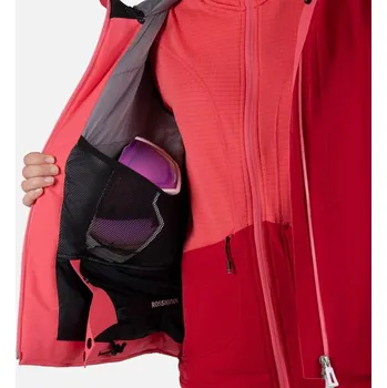 Rossignol BLACKSIDE RUBY RED dámská lyžařská bunda - 00S