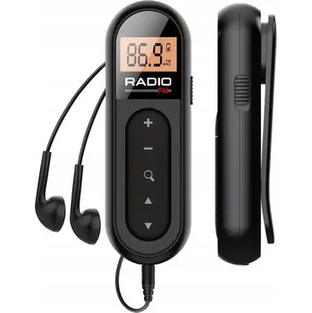 Radiopřijímač MINI MALÉ PŘENOSNÉ FM RÁDIO S KLIPEM A SLUCHÁTKY + USB