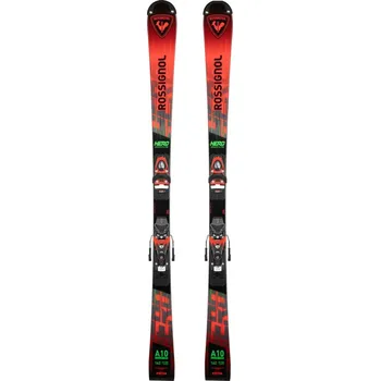 Sjezdové lyže Rossignol HERO SL PRO 128-149 R21 PRO + SPX 11 GW HOT RED Závodní dětské lyže s vázáním