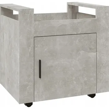 Psací stůl Obdélníkový psací stůl VidaXL 60 x 45 x 60 cm, odstíny šedé