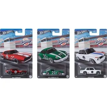 autíčko Hot Wheels Vintage Racing Club BMW 2002 MATTEL