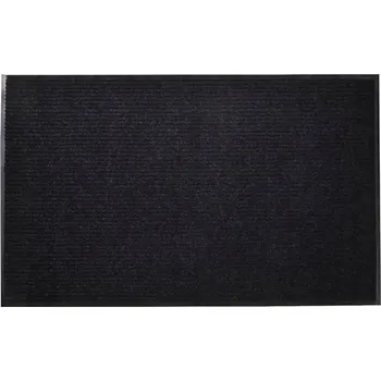 Rohožka Protiskluzová rohožka z PVC, černá, 180 x 120 cm, polyester