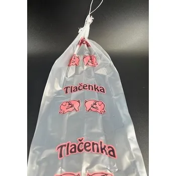 Obalový materiál Střevo tlačenkové nilen 100/55 potisk PRASÁTKA