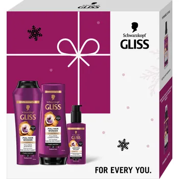 Kosmetická sada Schwarzkopf GLISS dárková sada Full Hair Wonder