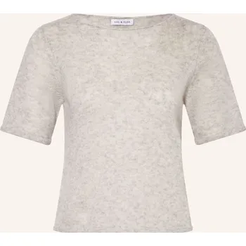 Dámský svetr Mrs & Hugs Dámské Úpletové Tričko Z Kašmíru, světle šedá, 44