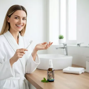 Ústní sprej DENTICE osvěžovač dechu 40 ml – ústní sprej pro svěží dech (Osvěžovač dechu pro hygienu ústní dutiny a příjemný dech.)