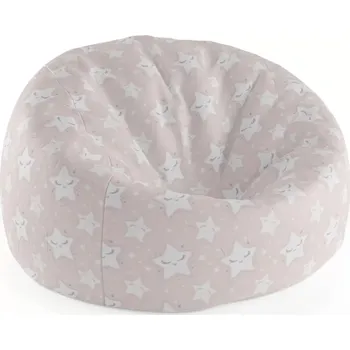 Sedací pytel Sablio Sedací vak Cocoon Spící hvězdičky - 115 x 75 cm x 45 cm