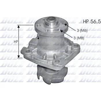 Vodní pumpa motoru Dolz S138 Vodní pumpa, chlazení motoru