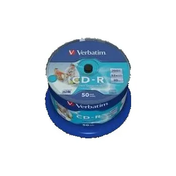 Optické médium CD Verbatim CD-R 700 MB 50 ks